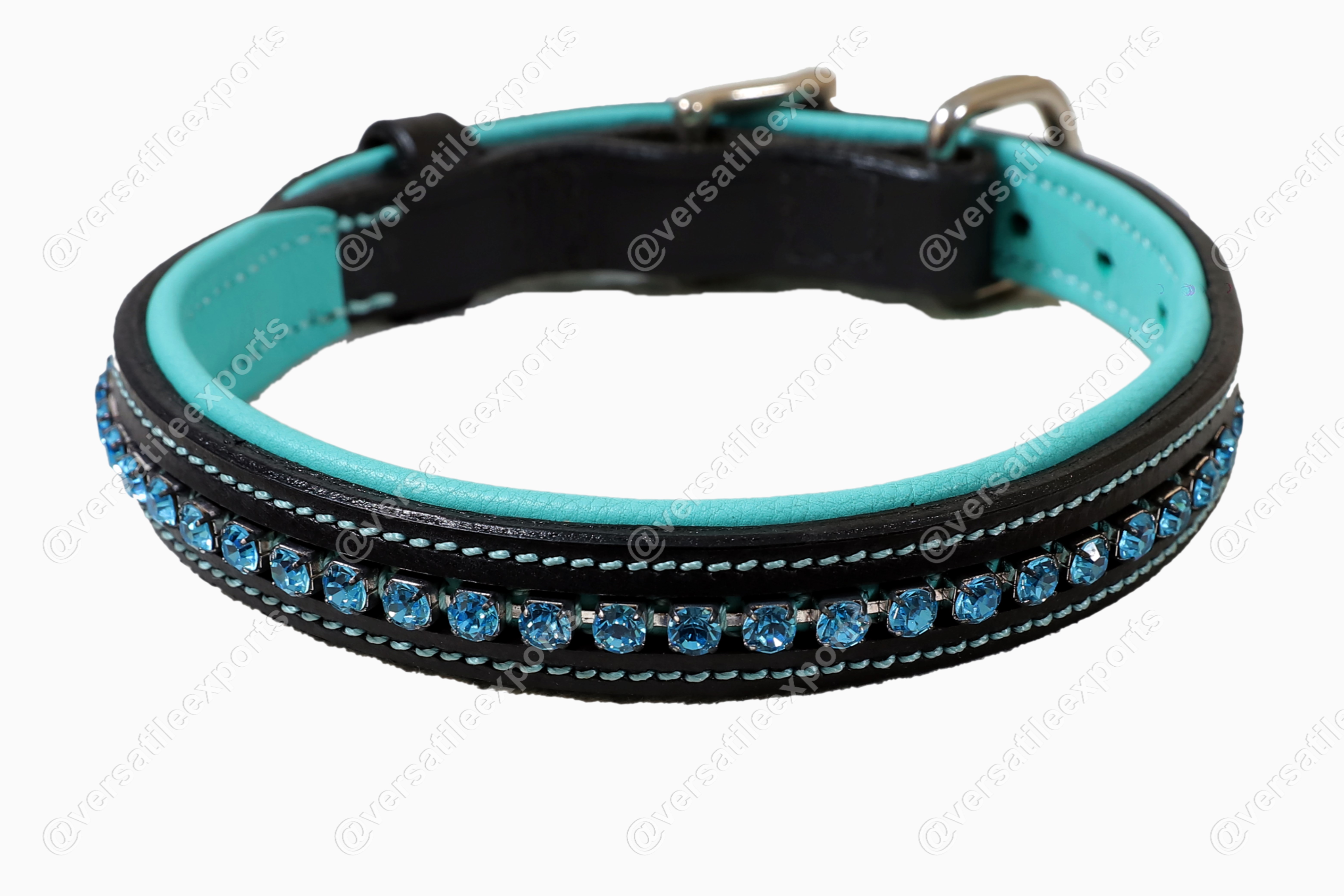 Dog Collars with Shiny Crystals